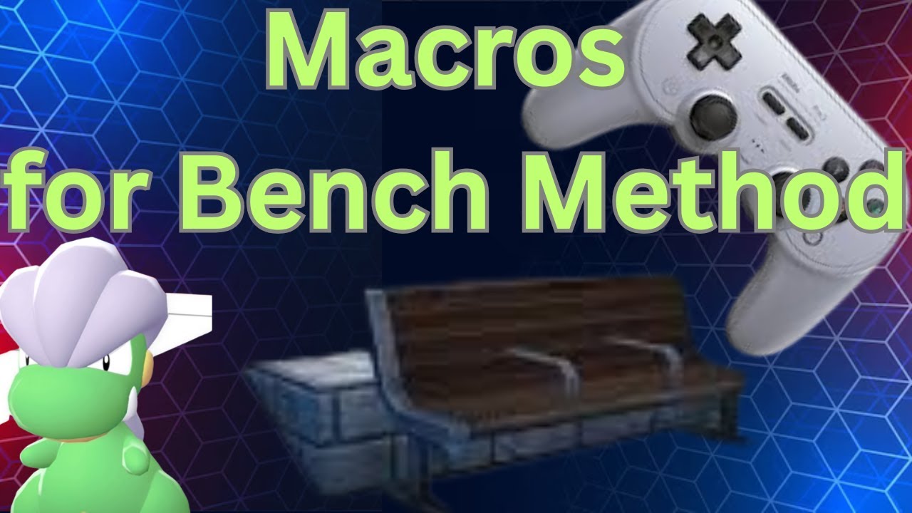 Макросы 8Bitdo Pro 2 для метода Bench AFK