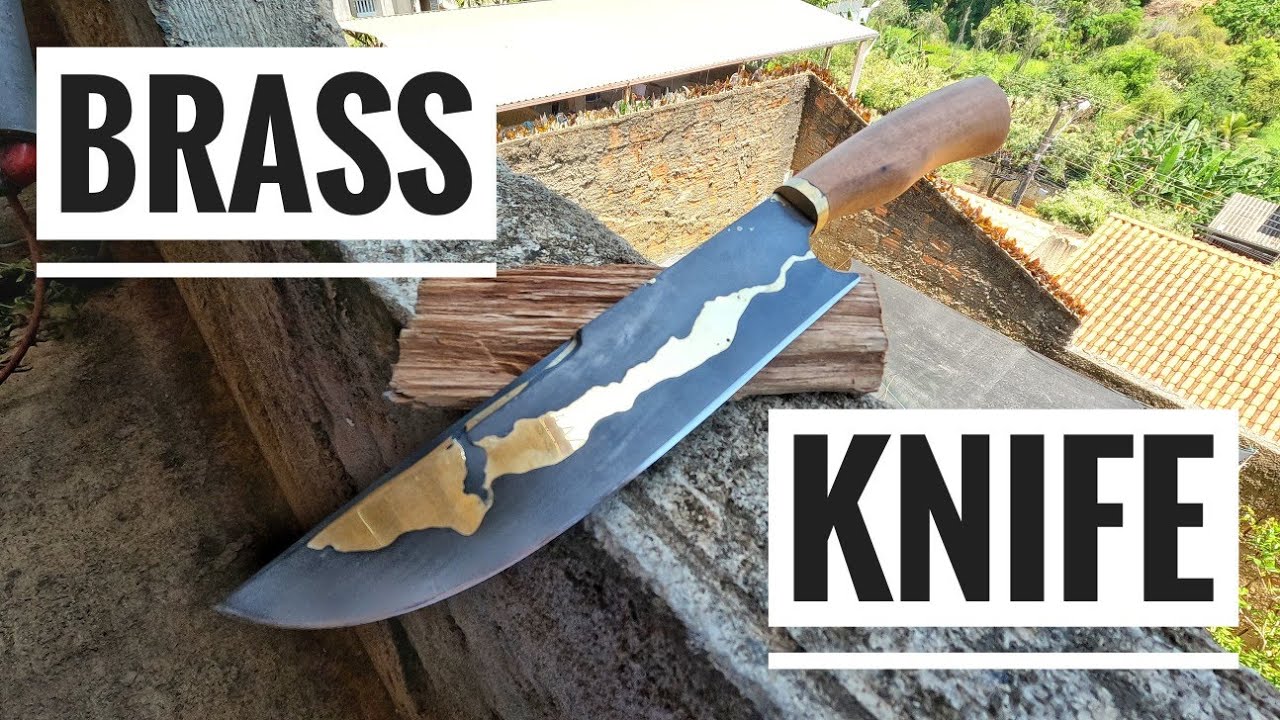 Knife Making - Forging a Brass Mai Knife