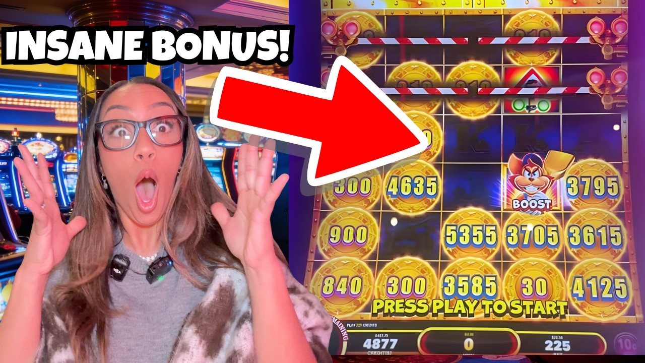 I Hit The MOST INSANE Bonus On Railroad Riches LIVE At Choctaw!