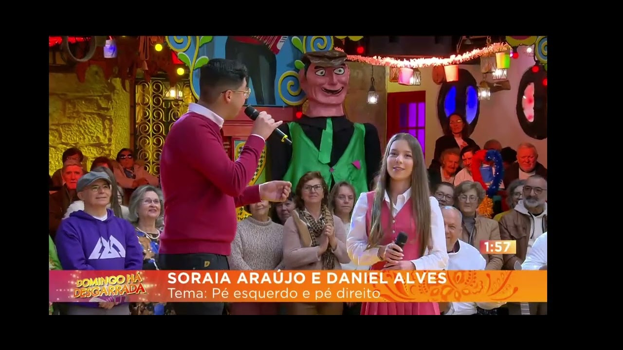 Soraia Araújo e Daniel Alves - Tema pé esquerdo e pé direito
