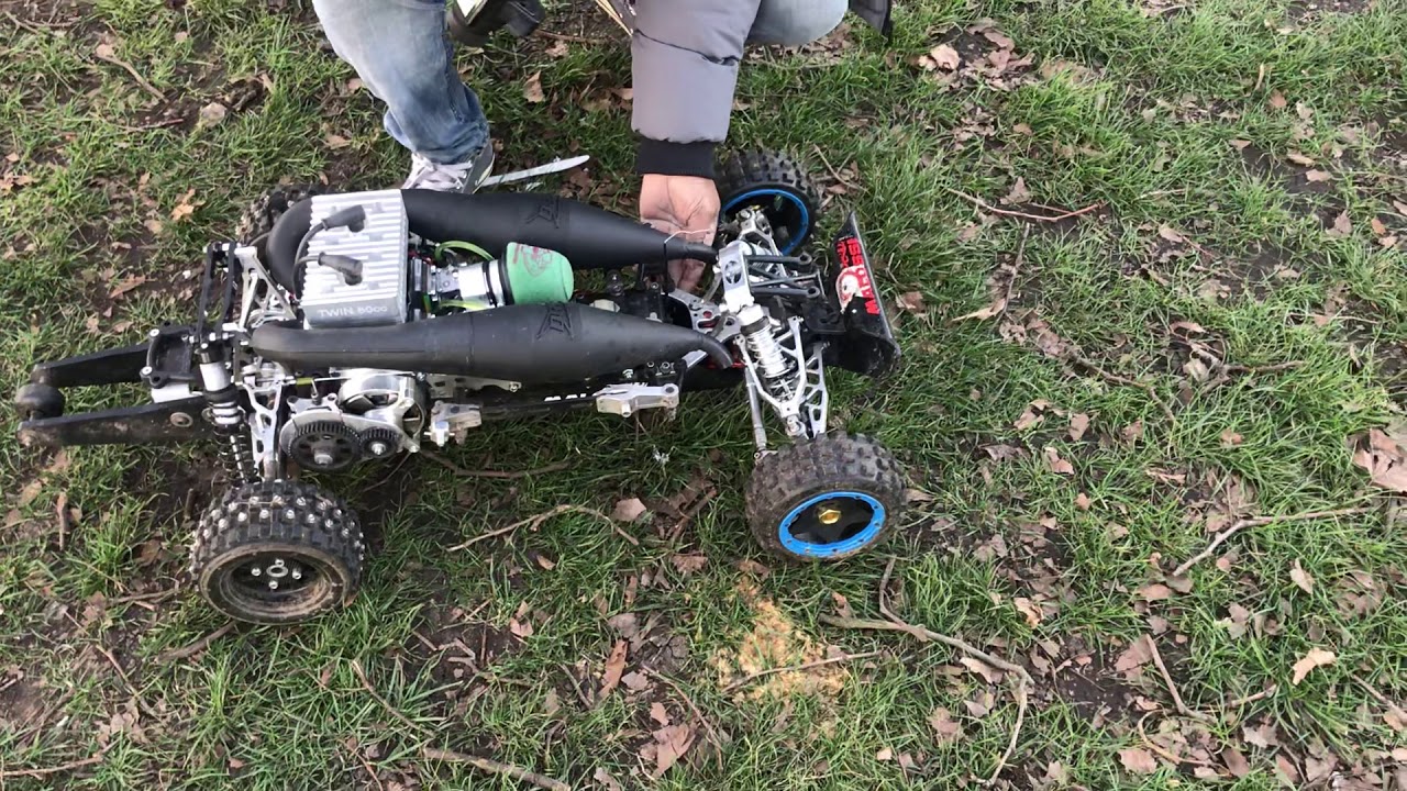 Alx 80cc twin first run