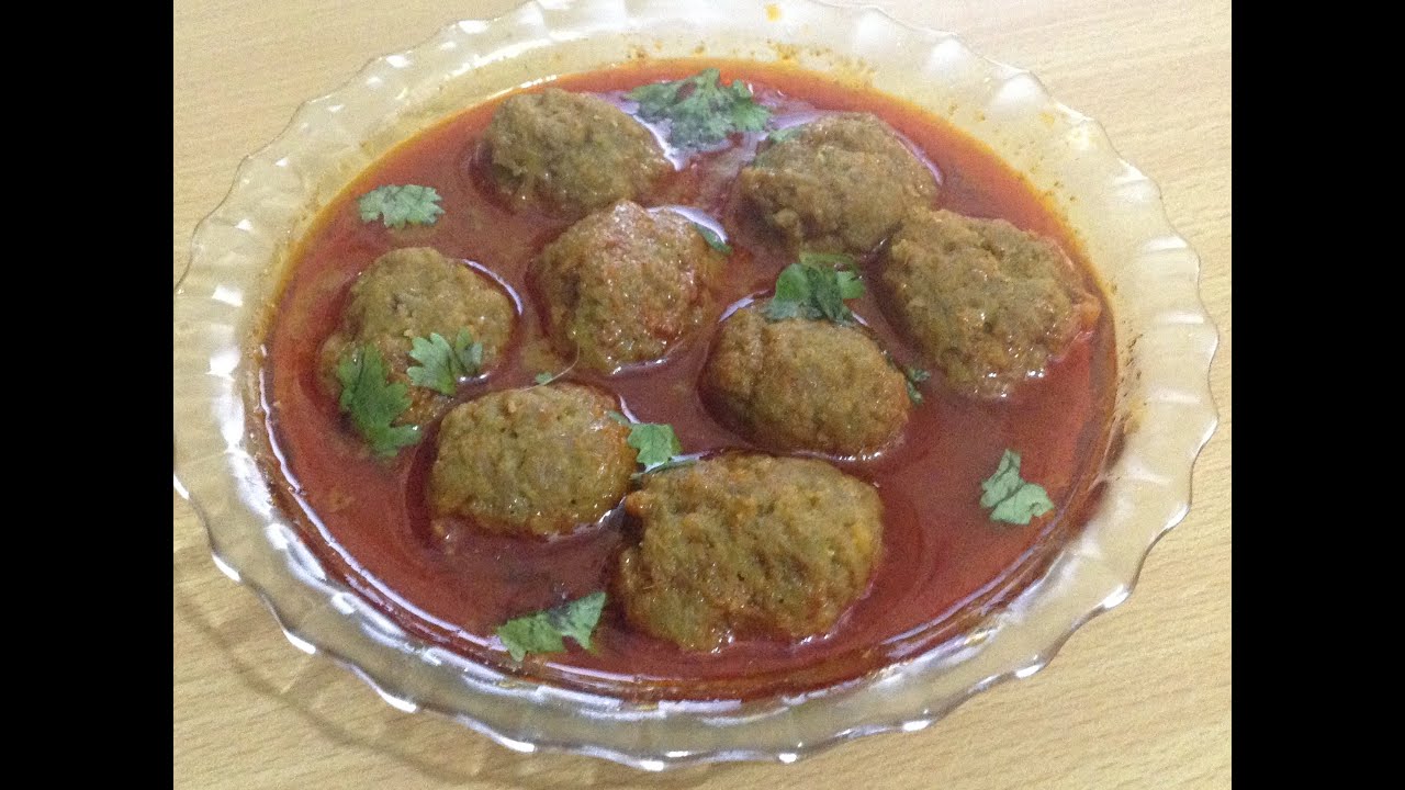 Mutton Kofta Curry (Meatball) -kofta recipe-Recipe By Chef Shaheen