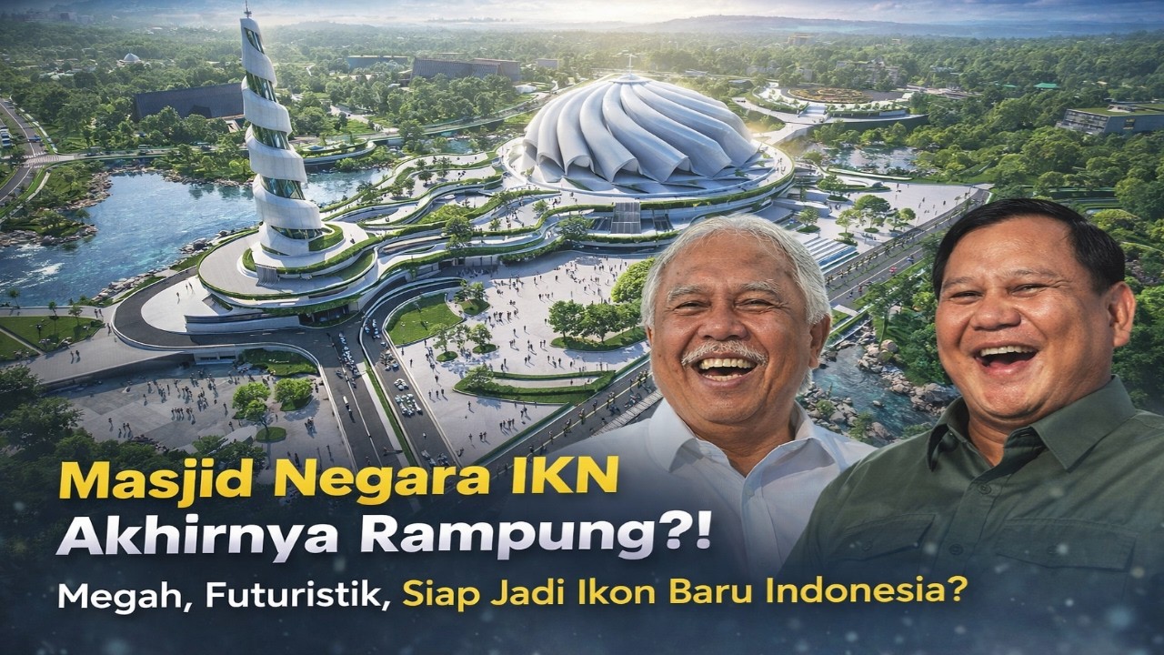 Masjid Termegah di IKN? Fakta di Balik Proyek Masjid Negara Nusantara