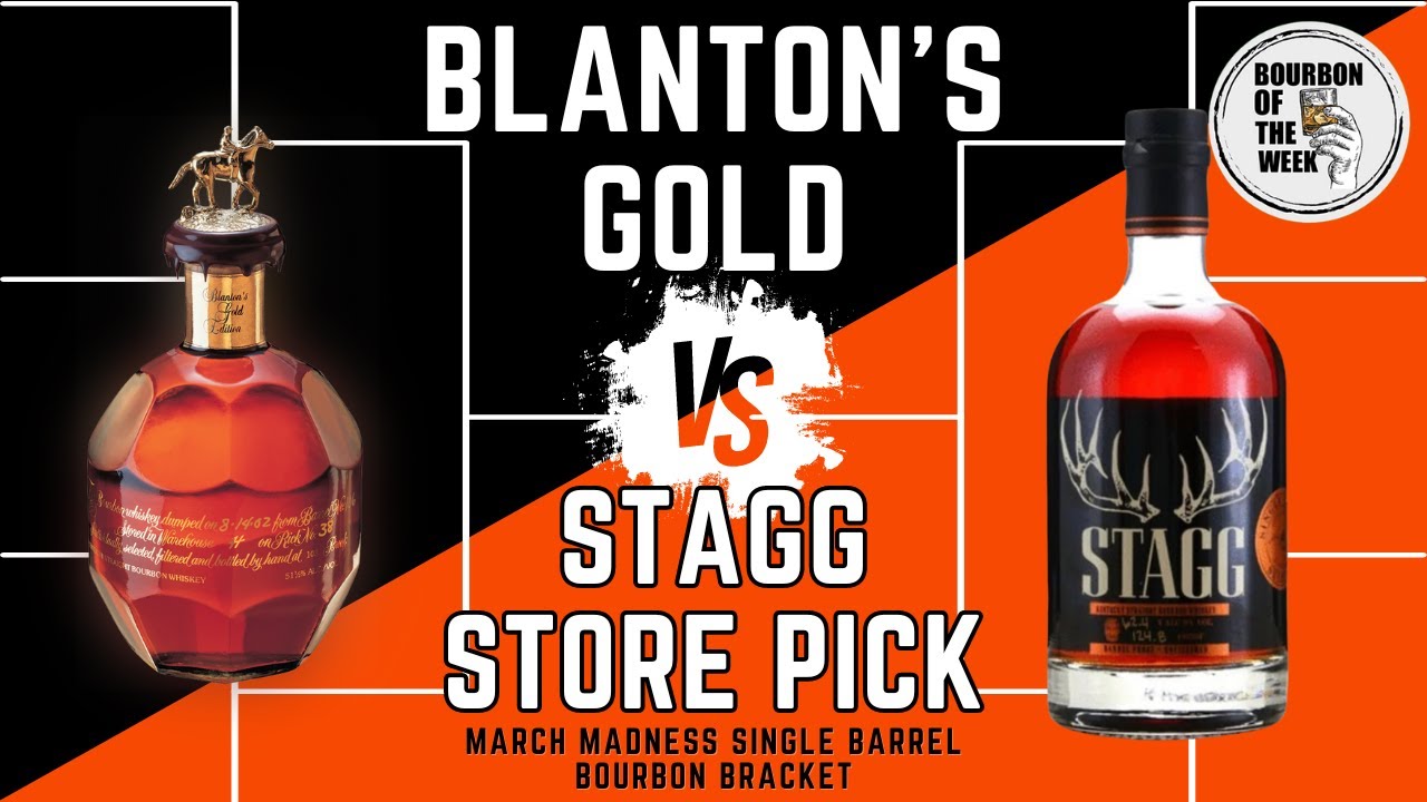 Blanton's Gold Single Barrel Vs. Stagg Store Pick Single Barrel