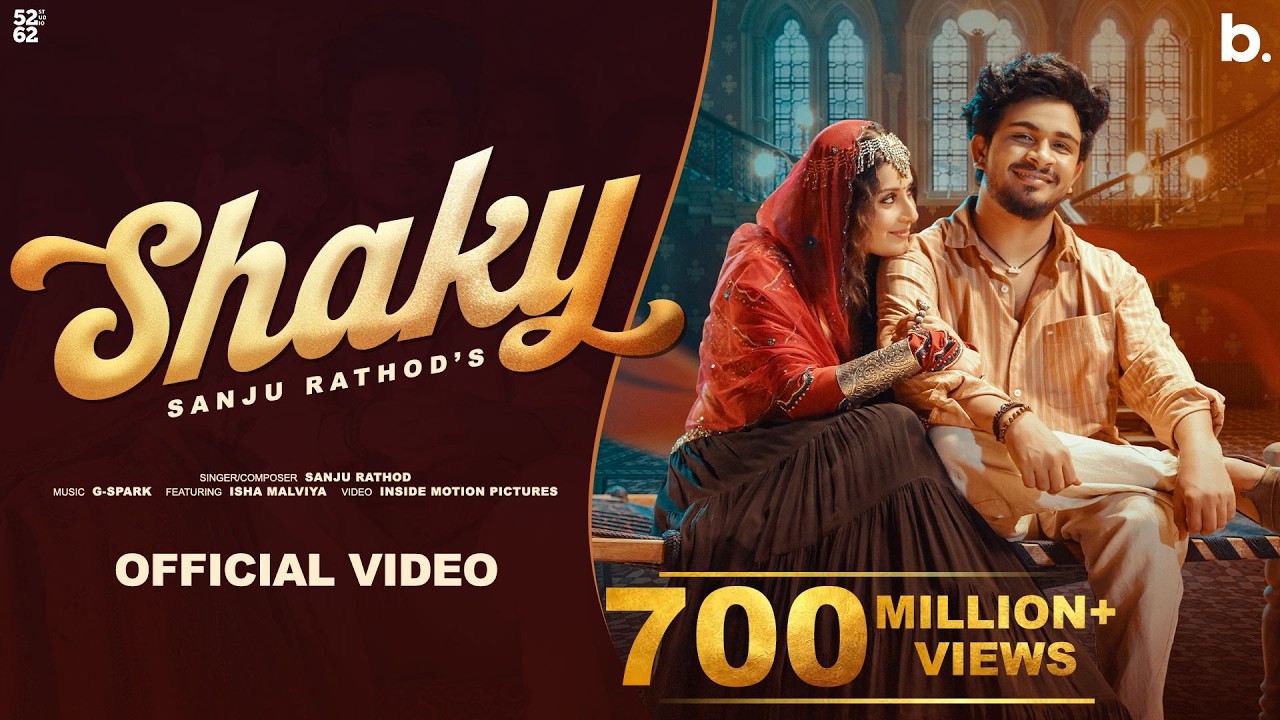 Shaky ( Official #Video ) Sanju Rathod Ft. Isha Malviya | G-Spark | New #Marathi Songs 2025