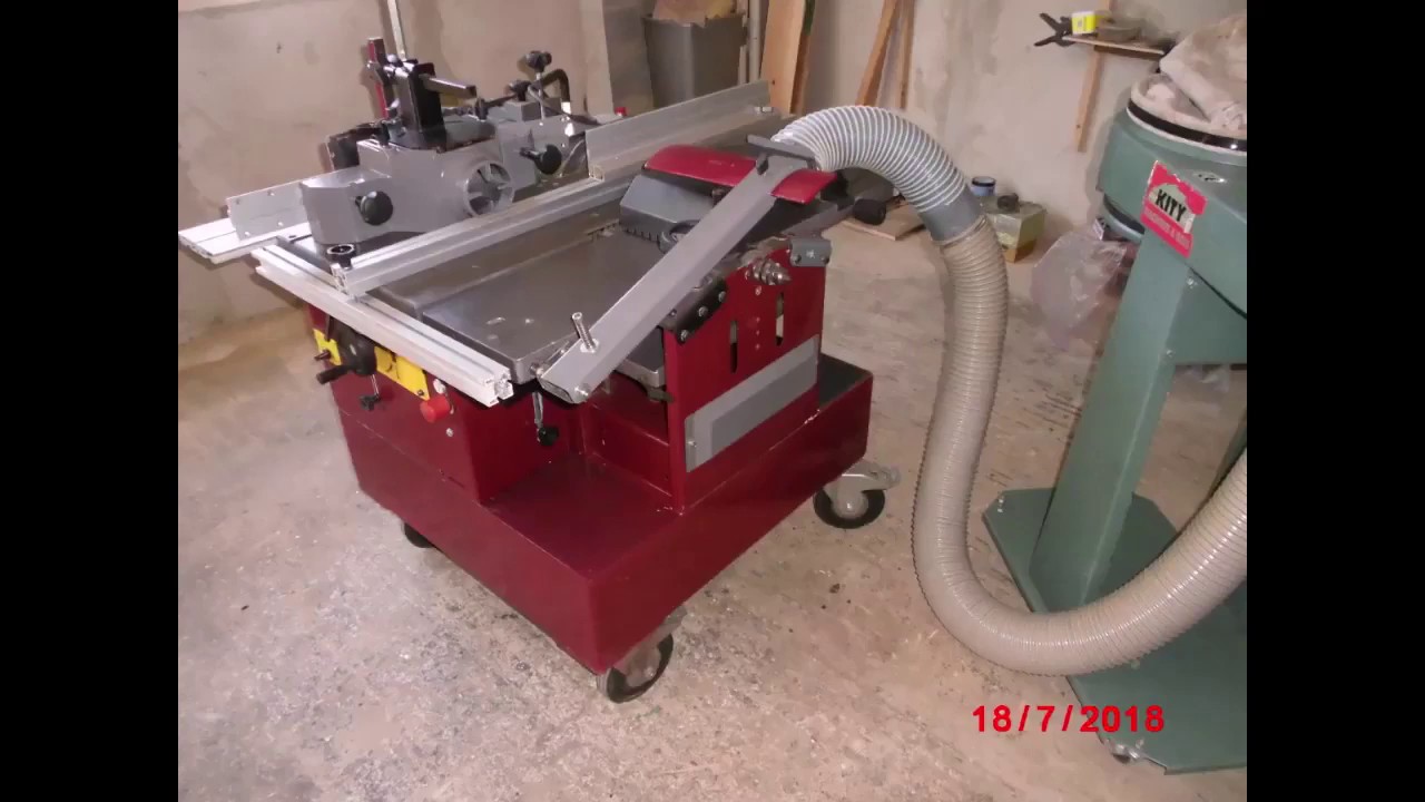 Restauration machine combiné à bois bestcombi 2000 , lurem , dugué etc...