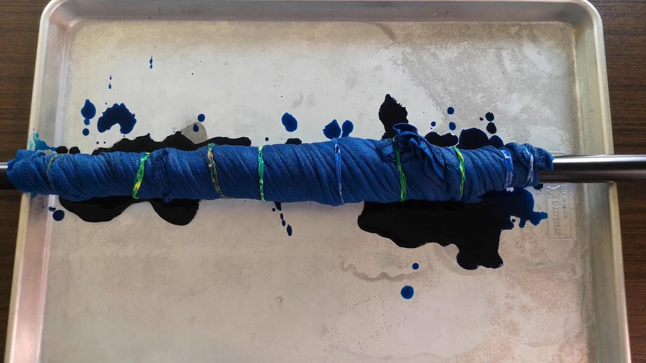 Tie-dye pattern P173 : Blue dream