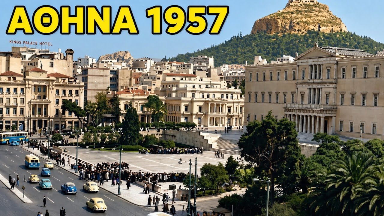 ΑΘΗΝΑ 1957 | Η πόλη όπως δεν τη θυμάσαι