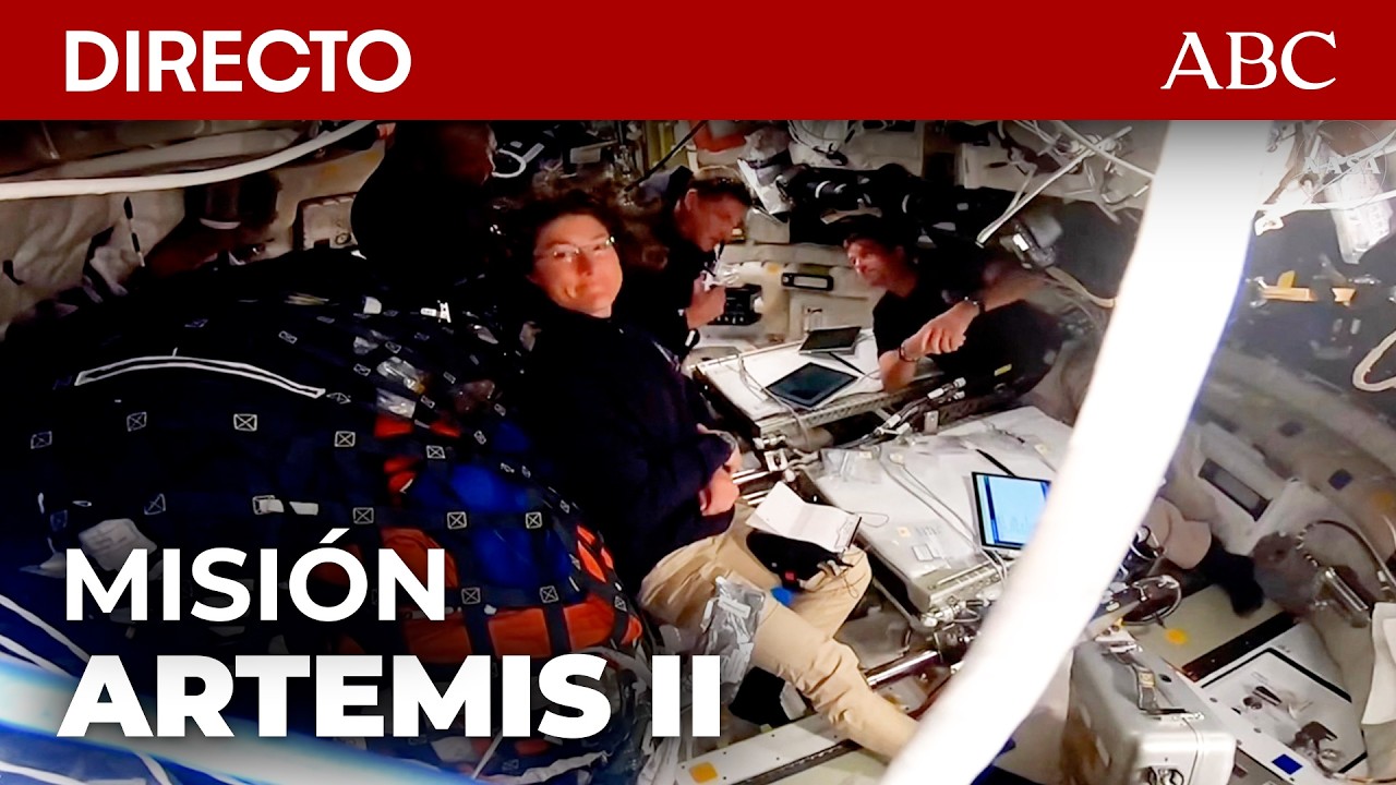 🔴 DIRECTO | Los astronautas de la misi&oacute;n ARTEMIS II inician el viaje de regreso