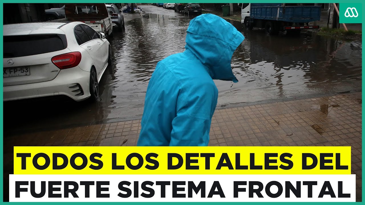Intenso temporal en el sur: Registran fuertes lluvias y vientos