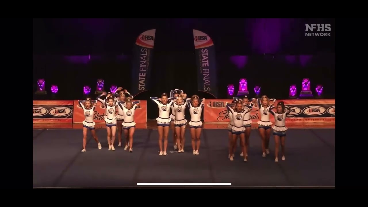 Vernon Hills High School IHSA State Cheerleading Prelims 2023