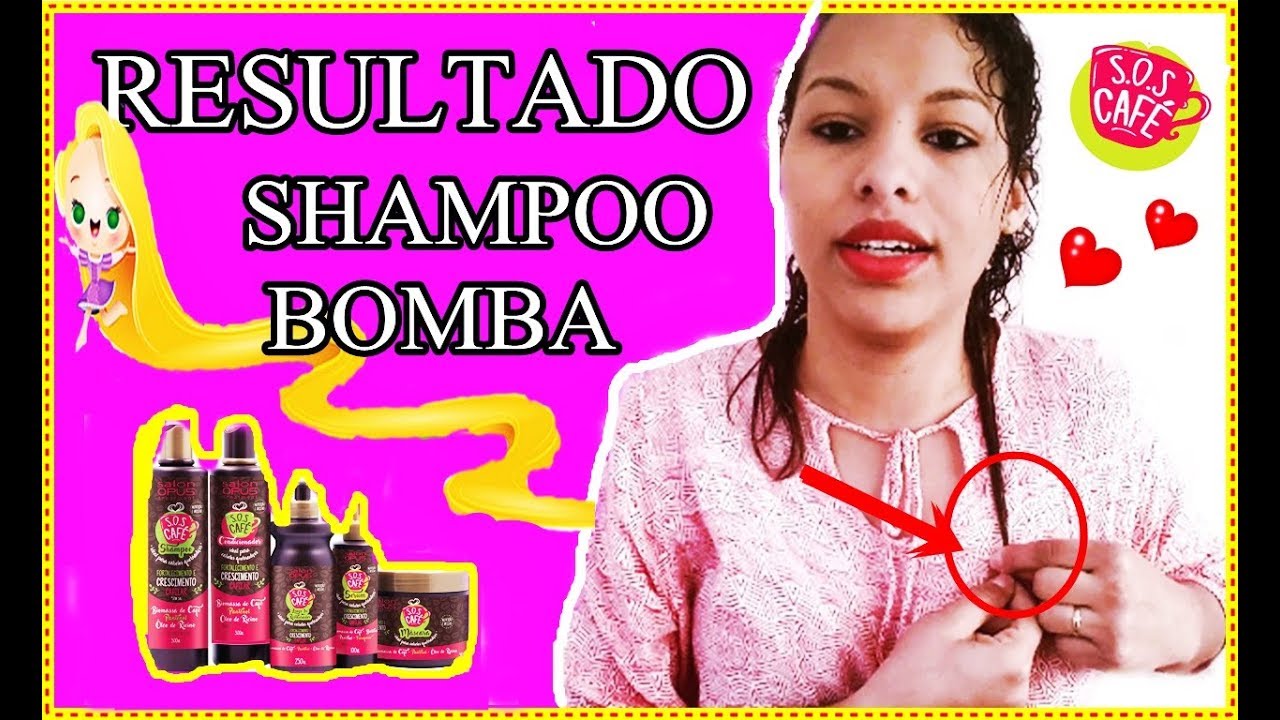 Crescimento capilar - Shampoo de caf&eacute; da salon opus
