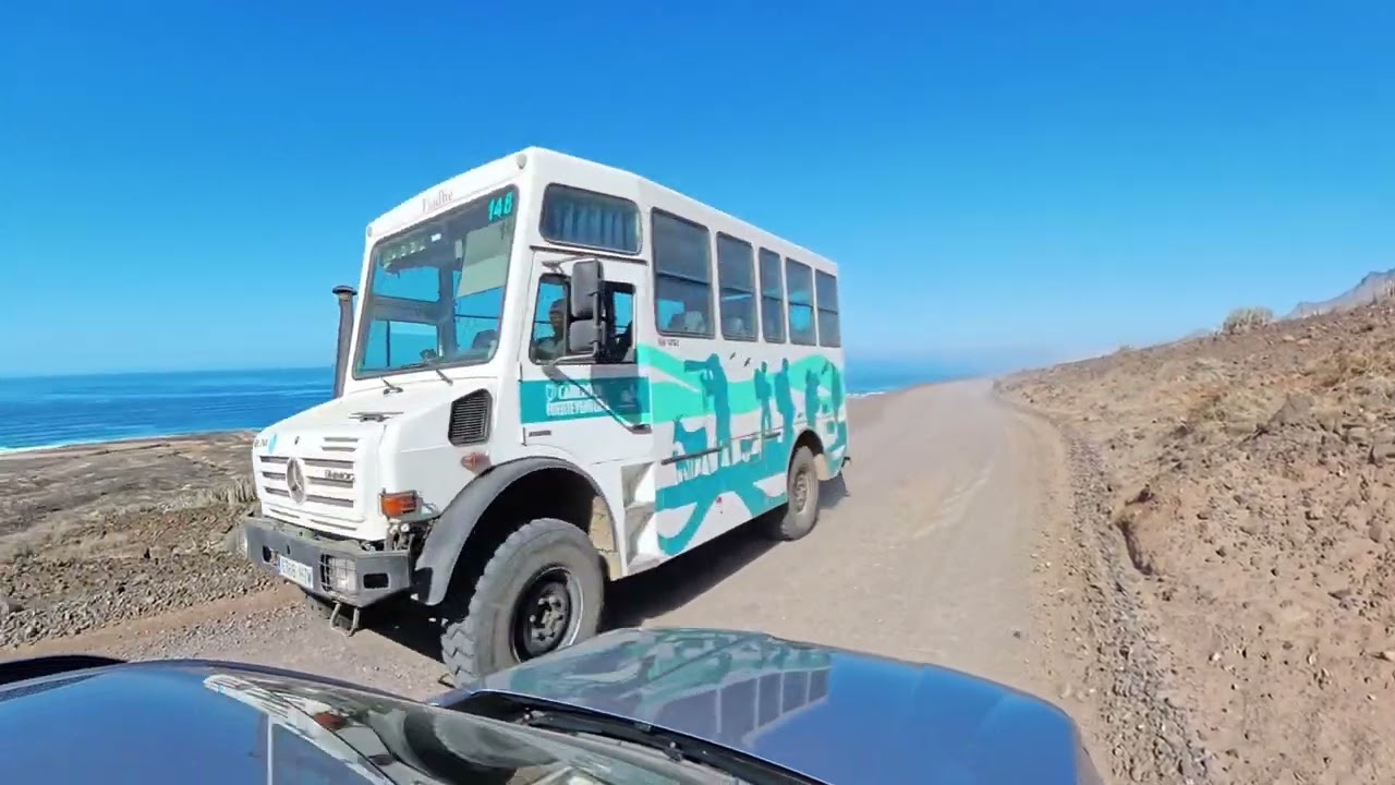 Full drive down to Cofete beach in Fuerteventura