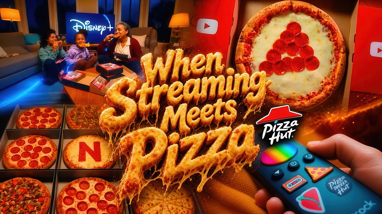 🍕Pizza Hut × Streaming Services | When Movies Meet Meals
