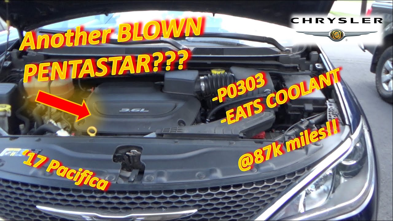 Ещё один Pentastar РАЗБИВАЕТСЯ на 87 тысячах миль?! (Pacifica 2017: ЖРЁТ ОХЛАЖДАЮЩУЮ ЖИДКОСТЬ, P0...