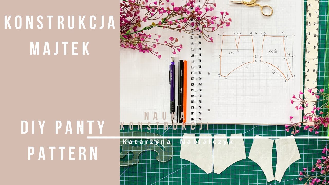 Женские базовые трусики I Underwear I DIY Panty Pattern