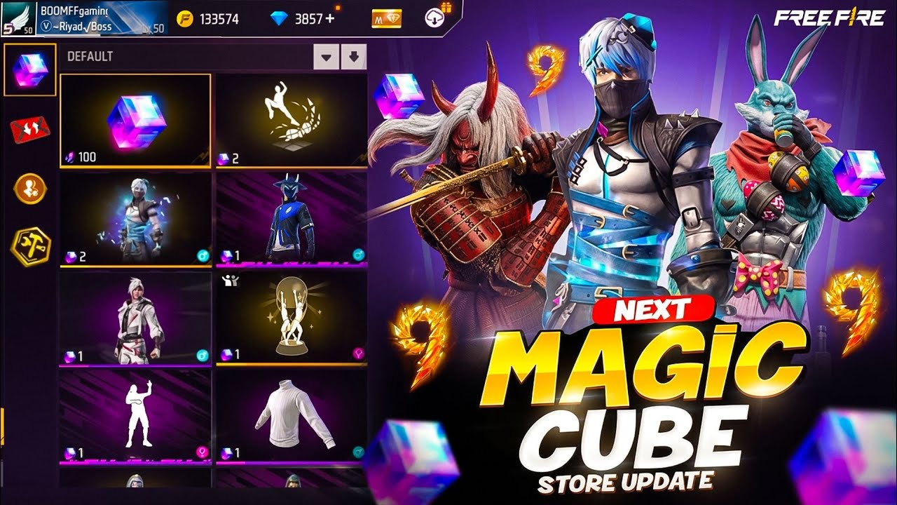 NEXT MAGIC CUBE STORE UPDATE CONFIRM DATE || MAGIC CUBE STORE UPDATE || FREE FIRE NEW EVENT BANGLA