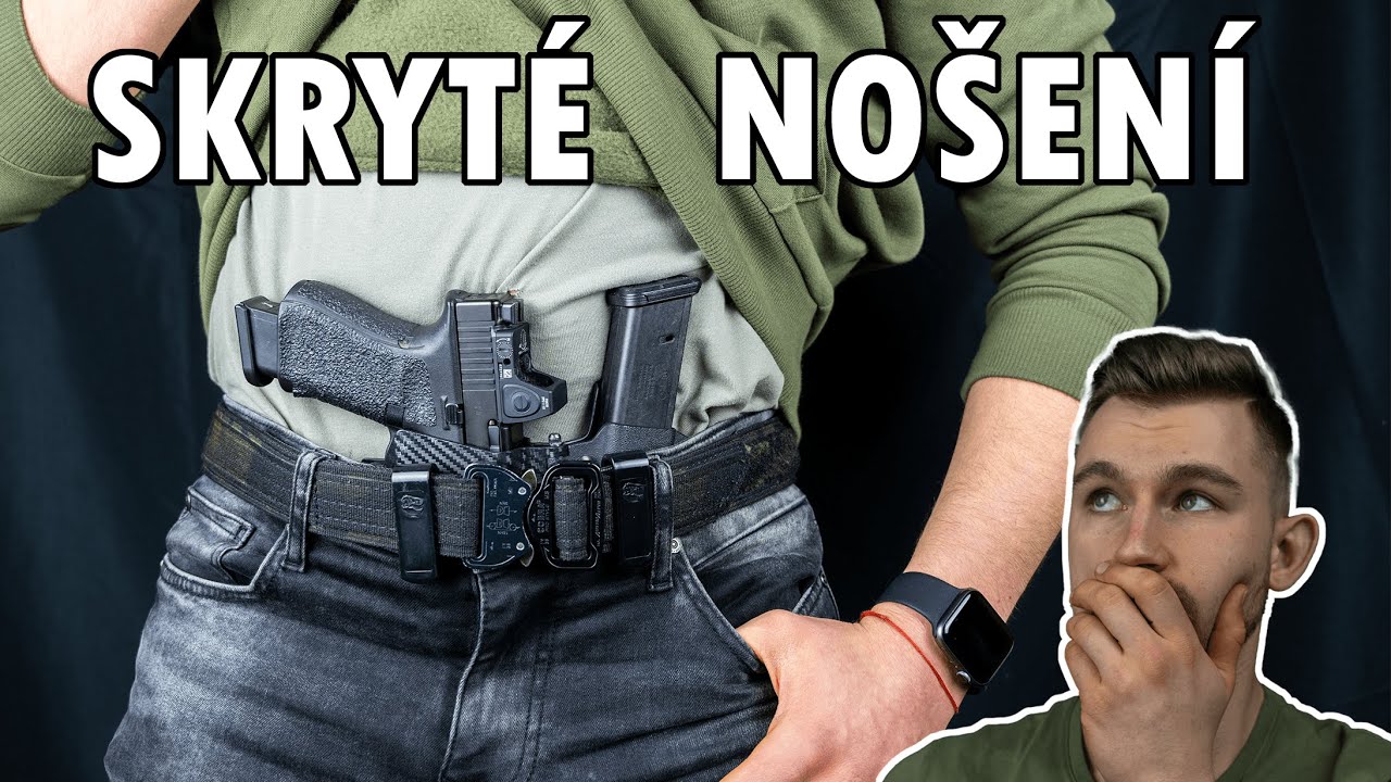 JAK L&Iacute;P NOSIT ZBRAŇ | 10 Tipů pro bezpečn&eacute; a leg&aacute;ln&iacute; no&scaron;en&iacute; zbraně | EDC tipy