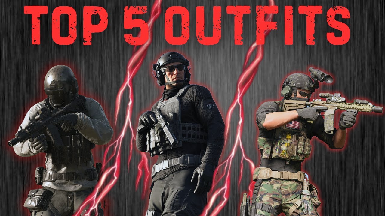 GhostRecon breakpoint Top 5 outfits