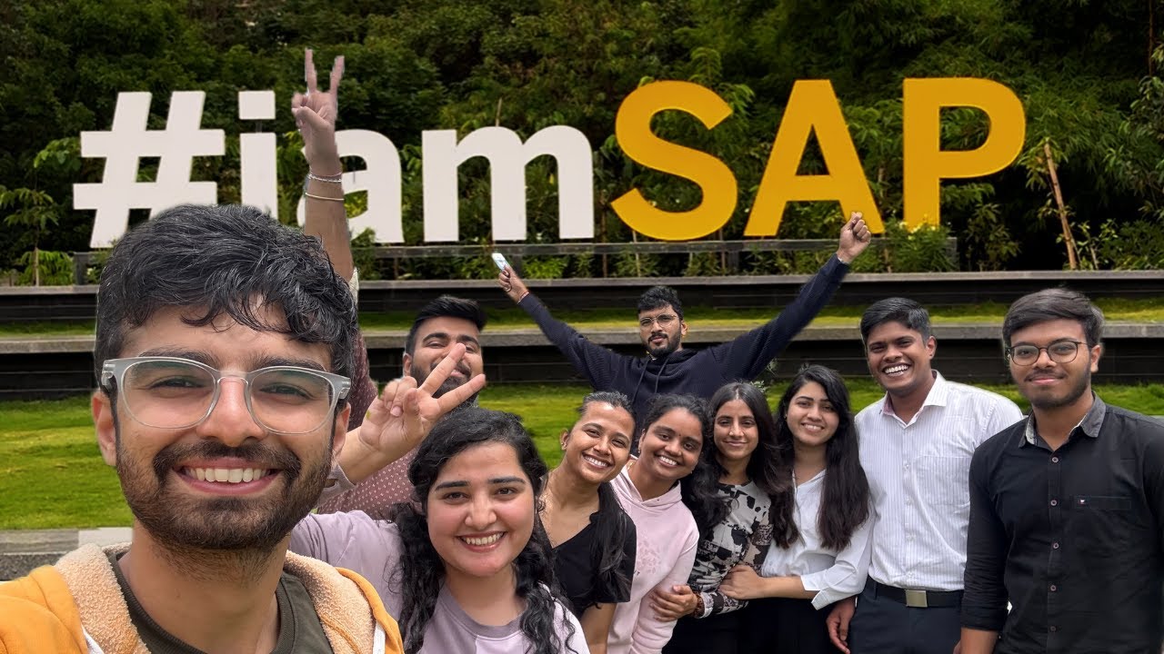 SAP Bangalore Office Tour + My Scholar Program Experience | How It Feels to Work at SAP