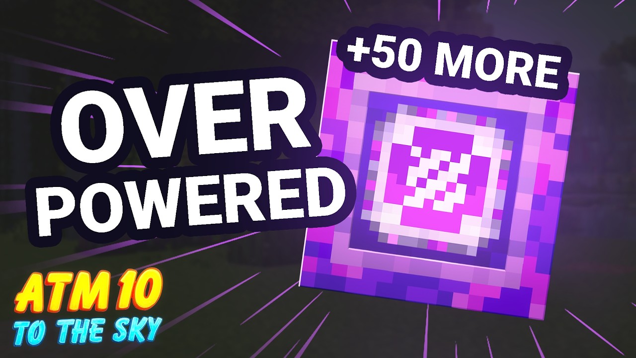 ATM10 To The Sky - 50+ Early Games Tips YOU'VE NEVER HEARD OF