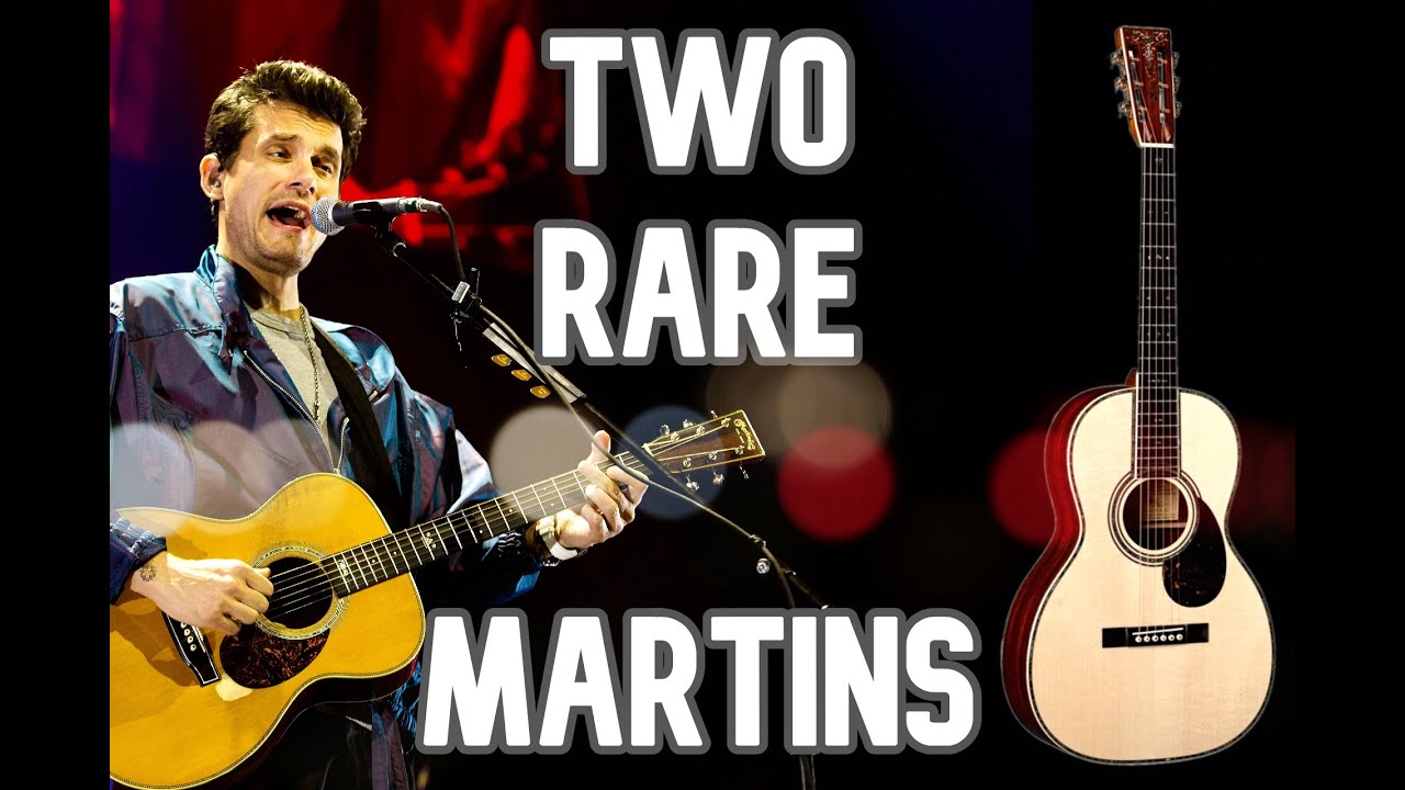 Two John Mayer Acoustic Guitars that are EXTREMELY RARE | Martin OM-28jm and Martin 00-45 Stagecoach