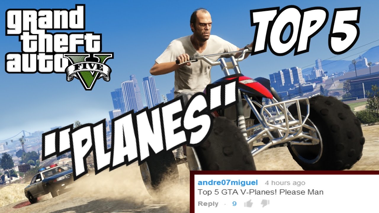 GTA 5 - Top 5 Planes!! (GTA V Planes!!)