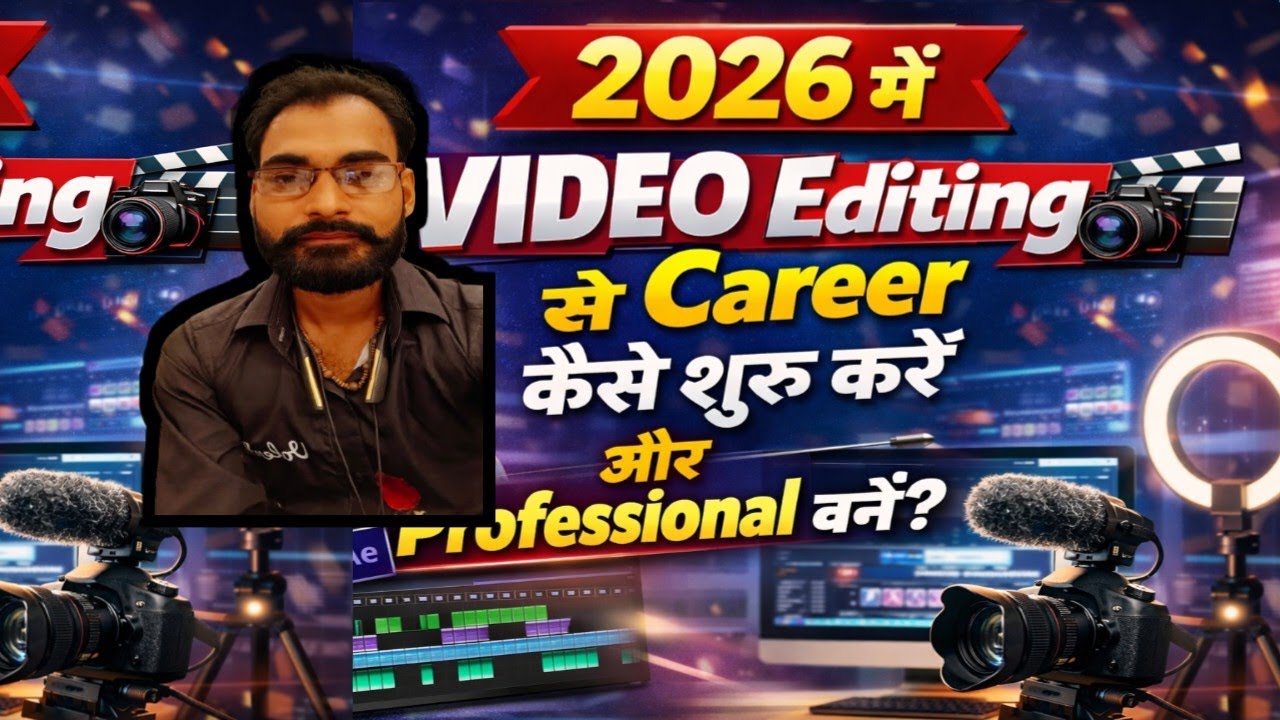 2026 में Video Editing से Career कैसे शुरू करें | बनें Professional Video Editor | Full Roadmap