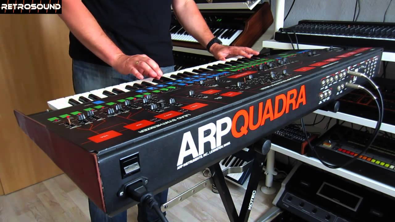 ARP QUADRA Analog Synthesizer (1978) 