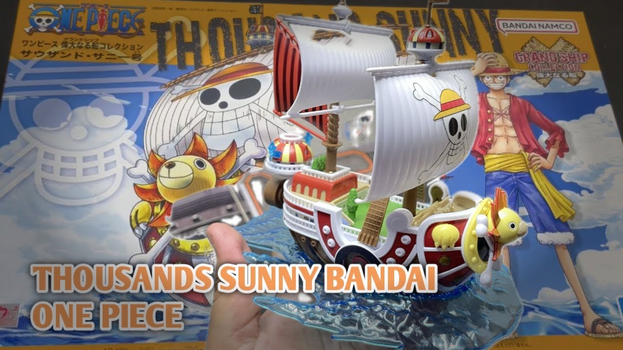Thousand Sunny ak Sunny Go Bandai Model Speed Build | One Piece Sunny Go
