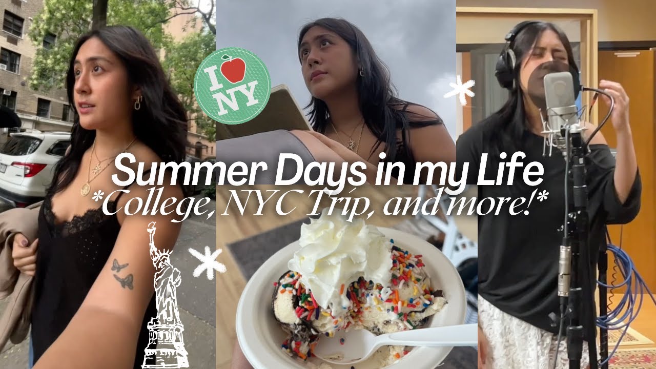 Summer Days in my Life *School, NYC Trip, and more!* | Rafi