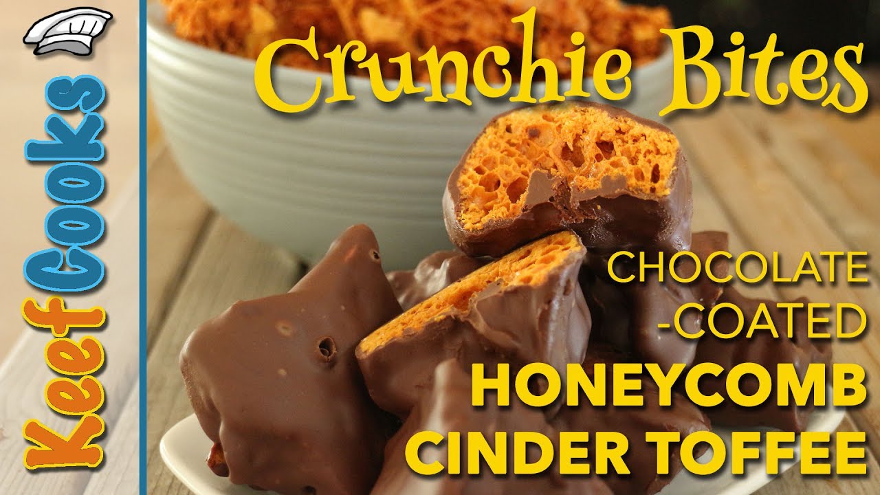 Honeycomb Recipe | Cinder Toffee | Hokey Pokey | Homemade Crunchie Rocks