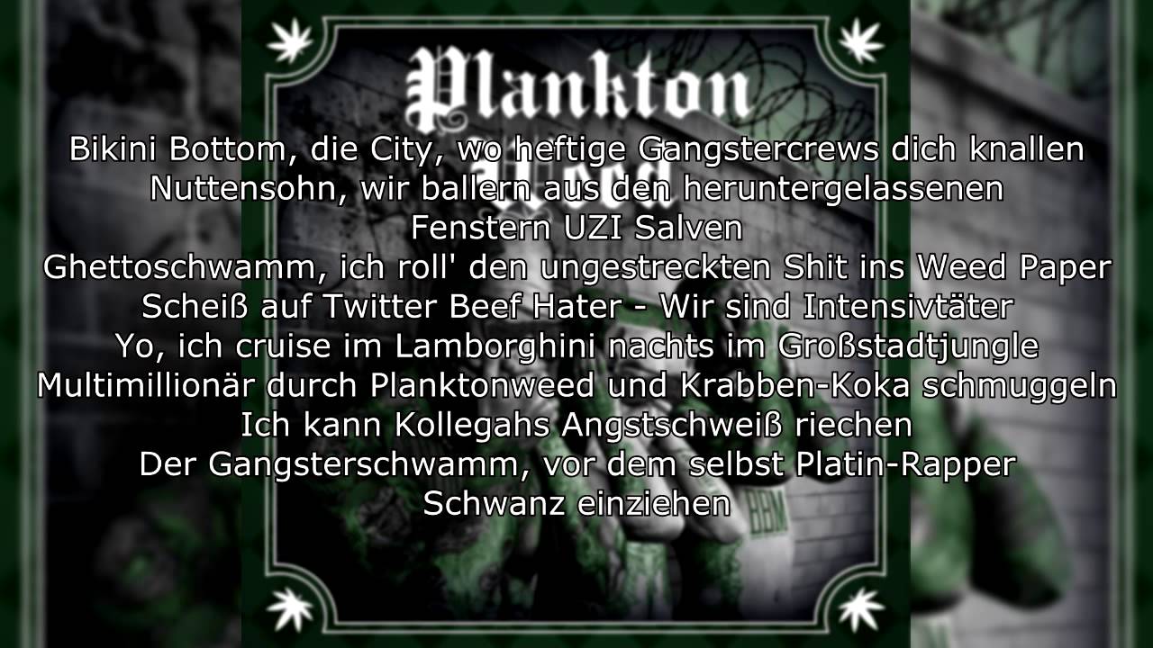 SpongeBOZZ (feat. Patrick Bang) - Planktonweed [Planktonweed] / Lyrics