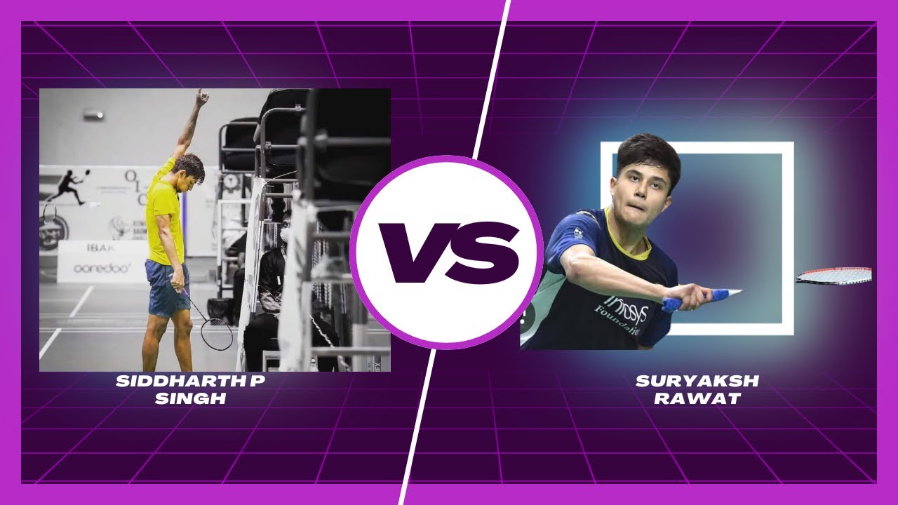 SIDDHARTH P SINGH VS SURYAKSH RAWAT | so much just from one match 🔥👌🏾#badminton #pune