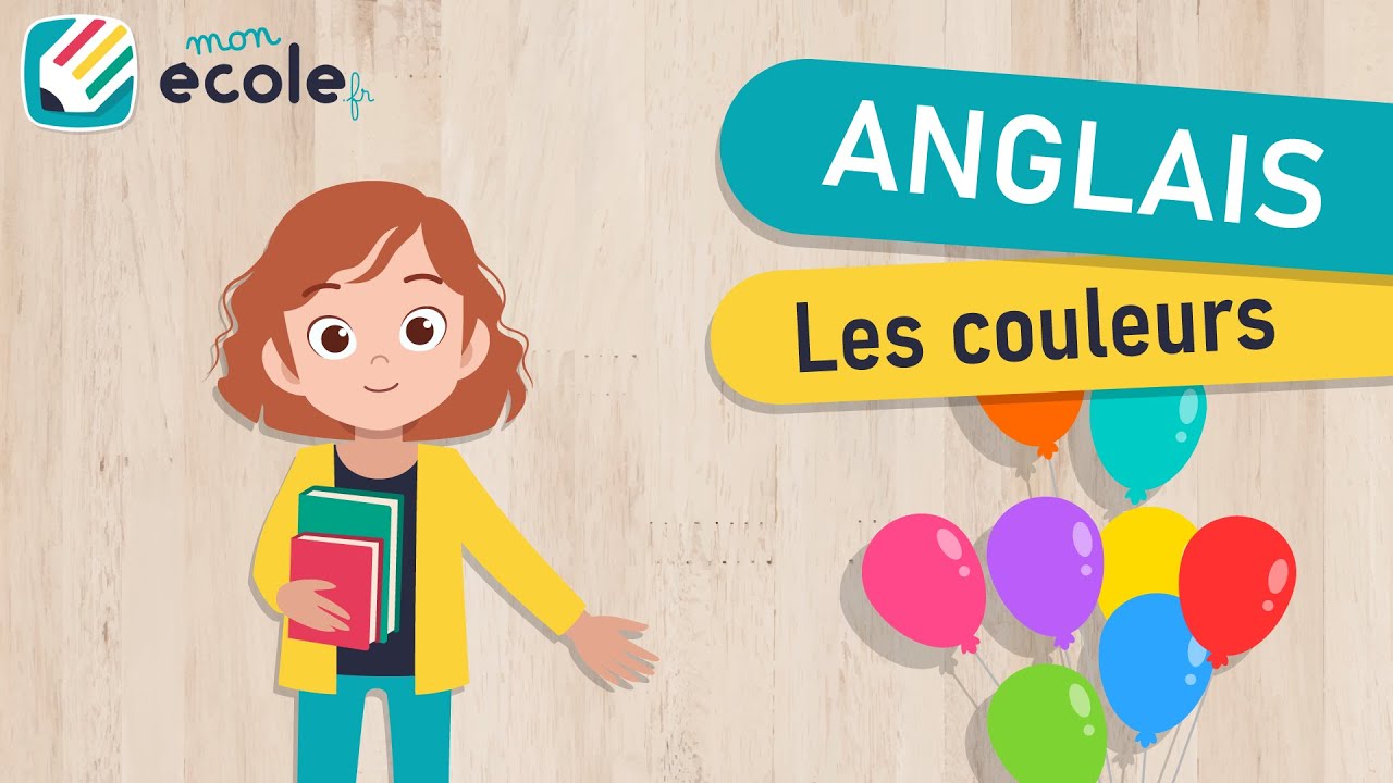 Anglais - Les couleurs - Colors