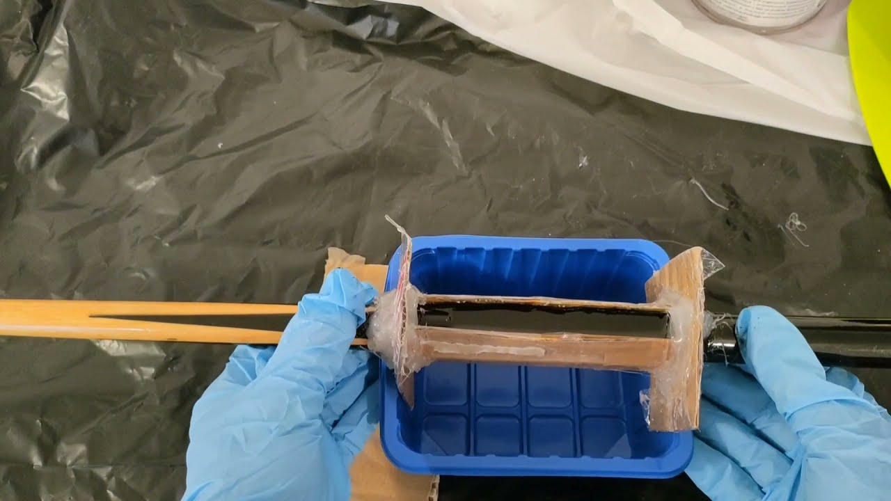How to fix pool cue (epoxy).
