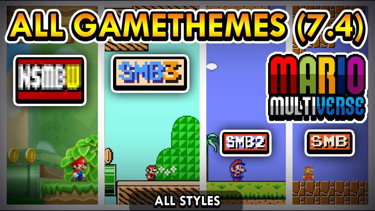 MARIO MULTIVERSE [7.4 LATEST VERSION] | ALL PLAYABLE GAMETHEMES (CLOSED BETA GAME)
