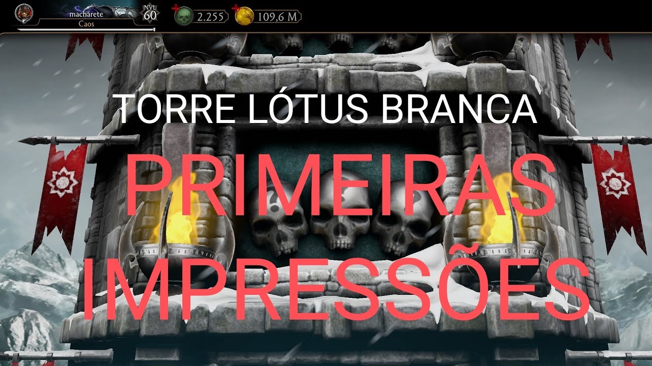 Conheça comigo a nova atualização do MK Mobile - Torre Lótus Branca