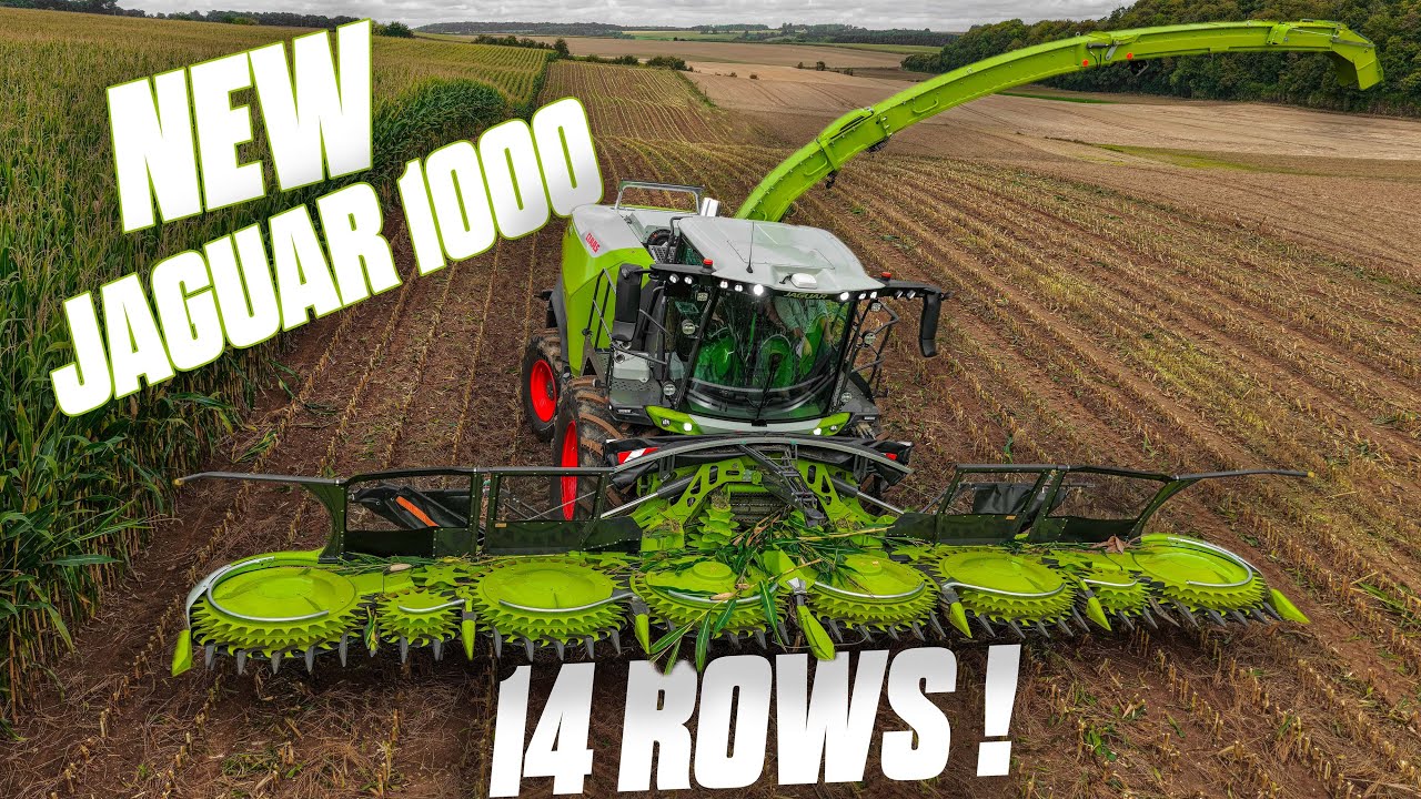 🤩 NEW JAGUAR 1100 & 14 RANGS : + de 400T/H ! Je la CONDUIS SANS VOLANT ! 💪🏻🐆