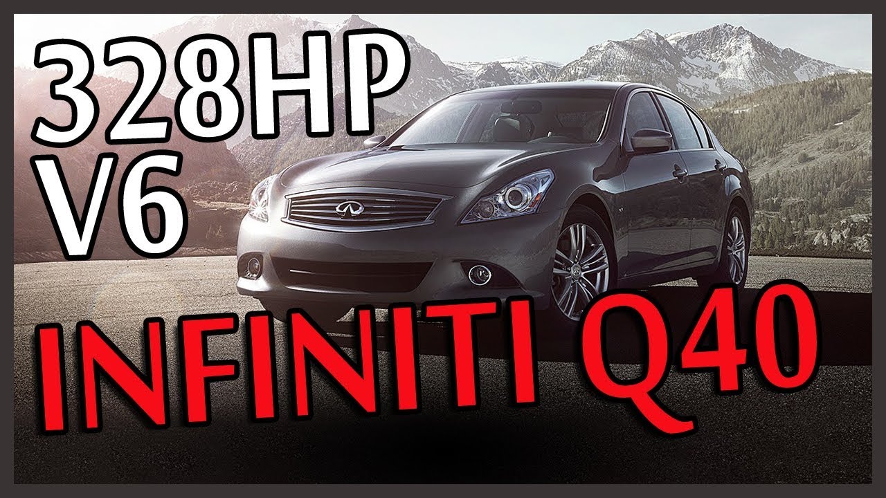 REVIEW OF INFINITI Q40, POWERFUL SEDAN, 328HP