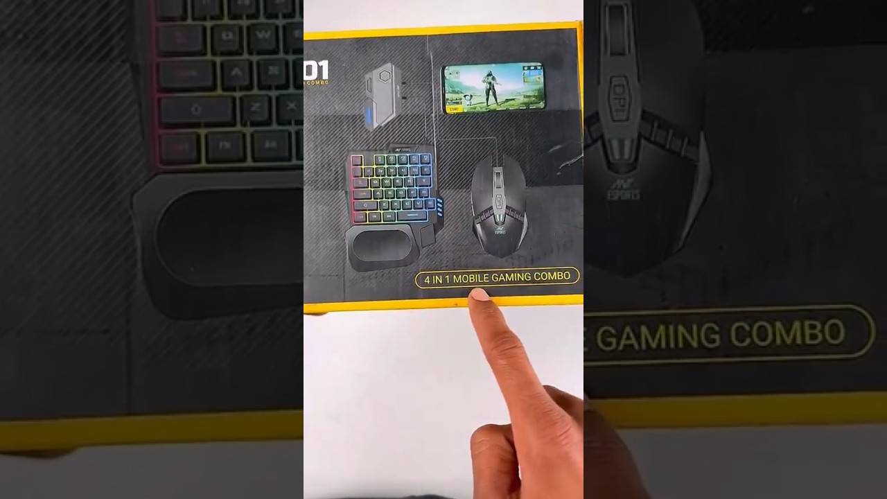 4 in 1 Mobile gaming combo