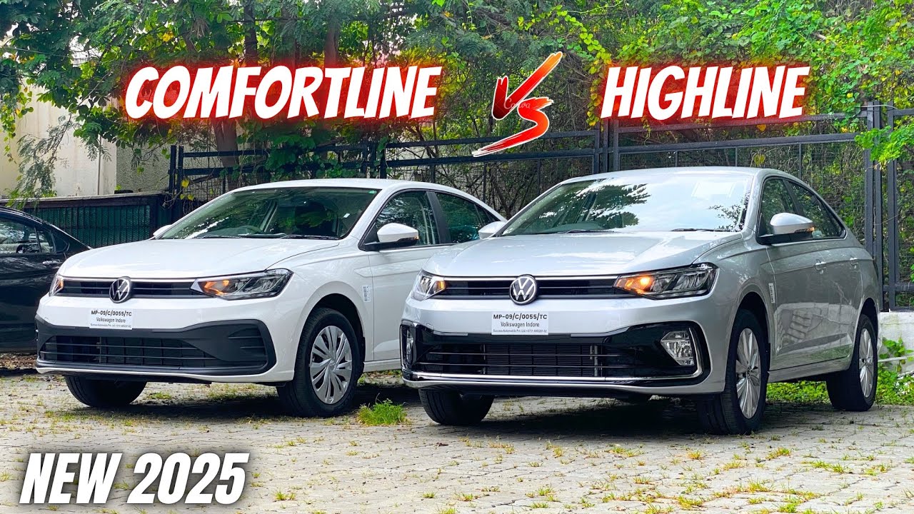 Sirf 1.95 Lakh Me Highline😱| Volkswagen Virtus Comfortline Vs Highline 2025 Comparison🔥| Virtus 2025