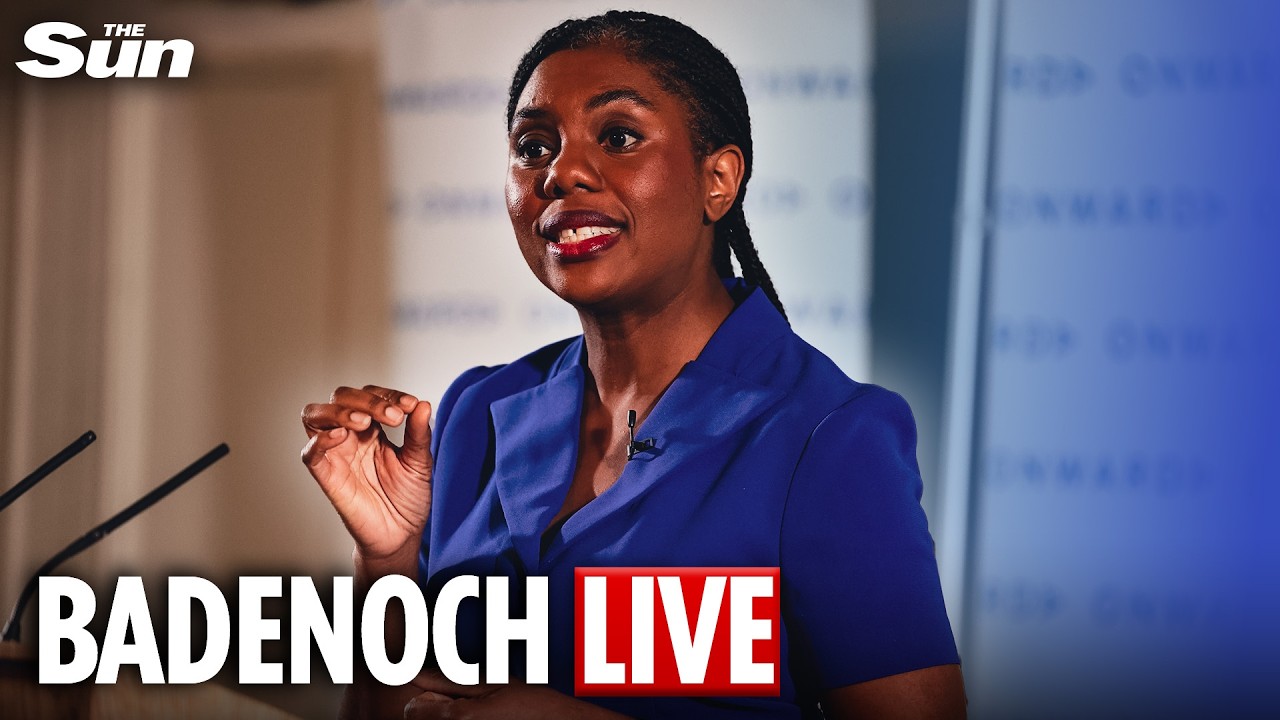 LIVE: Kemi Badenoch sets out Conservative vision at Policy Exchange