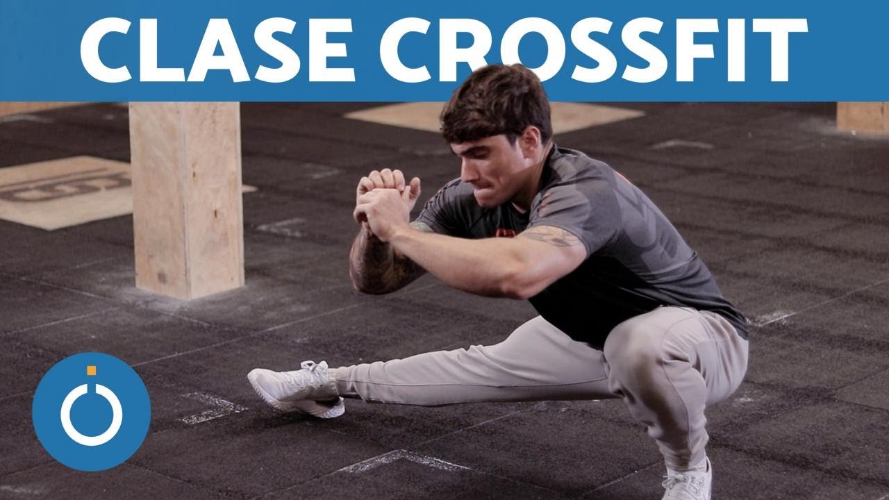 Clase COMPLETA DE CROSSFIT en CASA - 40 MINUTOS 🏋‍♂