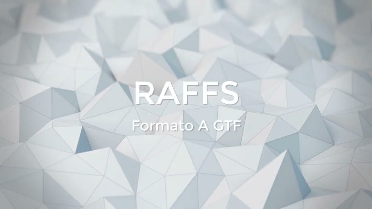 1. Introducci&oacute;n a los formatos de RAFFS