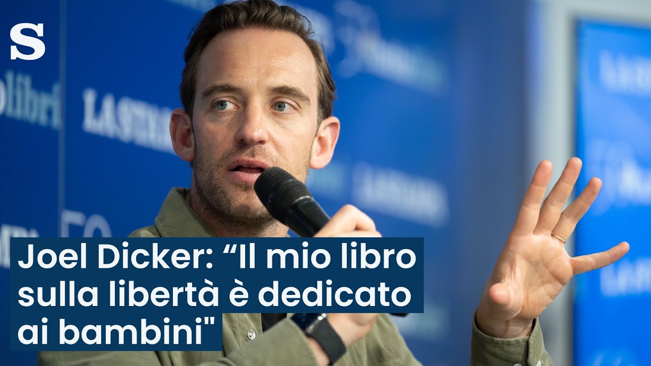SALONE DEL LIBRO 2025, JOEL DICKER: 