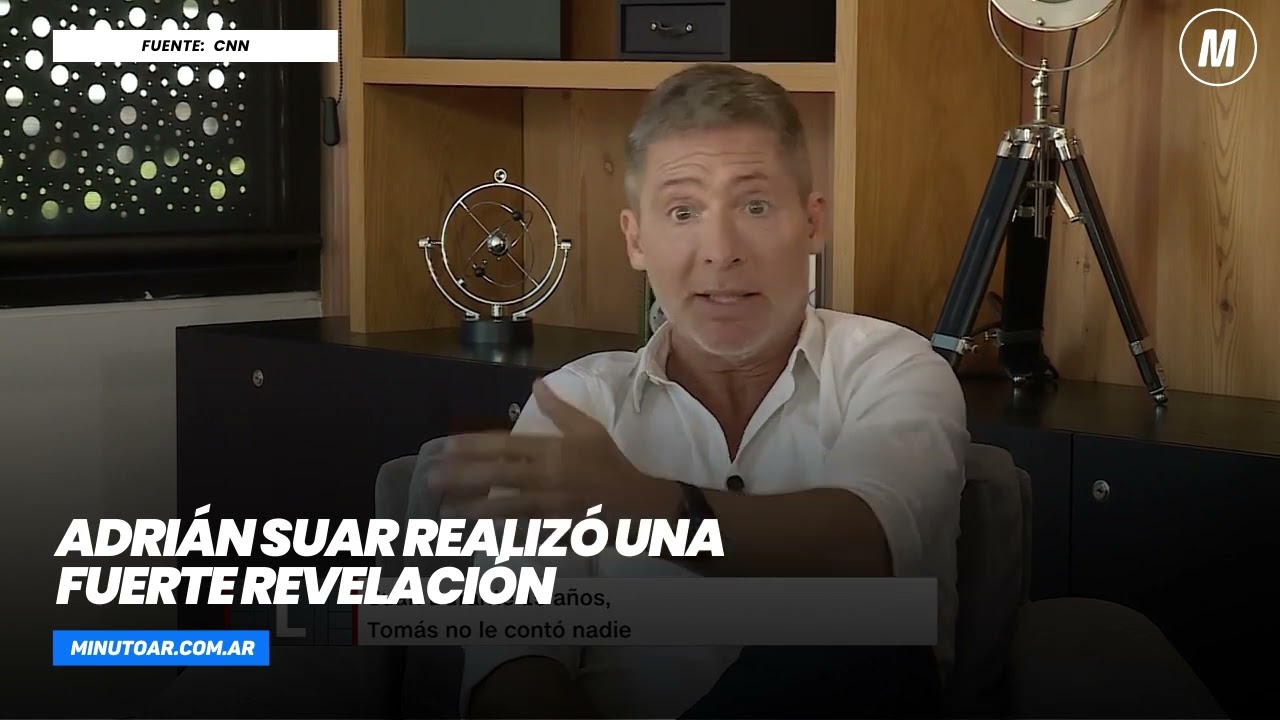 Adrián Suar habló del abuso que sufrió Toto Kirzner- Minuto Argentina
