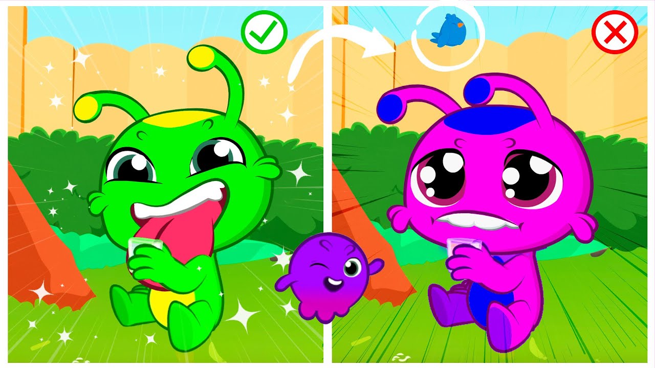 ¡Nuevo vídeo! 🔎 Encuentra las diferencias ⭐️ Groovy el Marciano | Groovy no quiere beber agua!