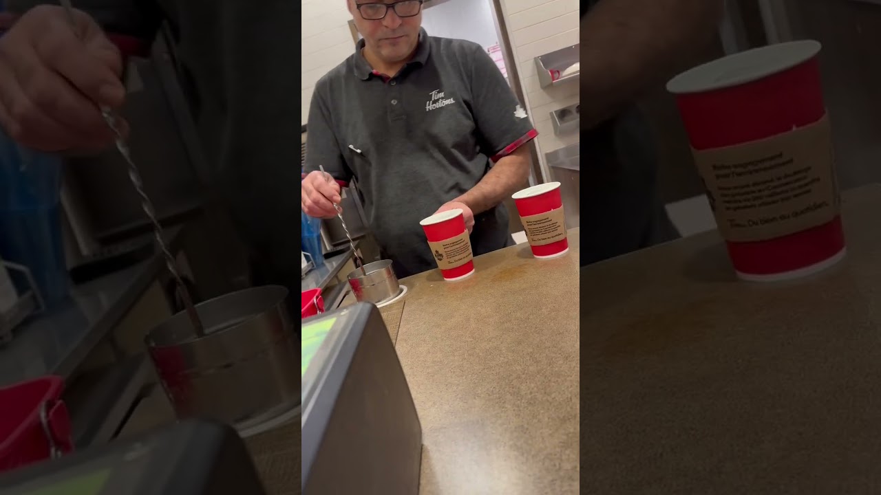 Tim Hortons Tea Making