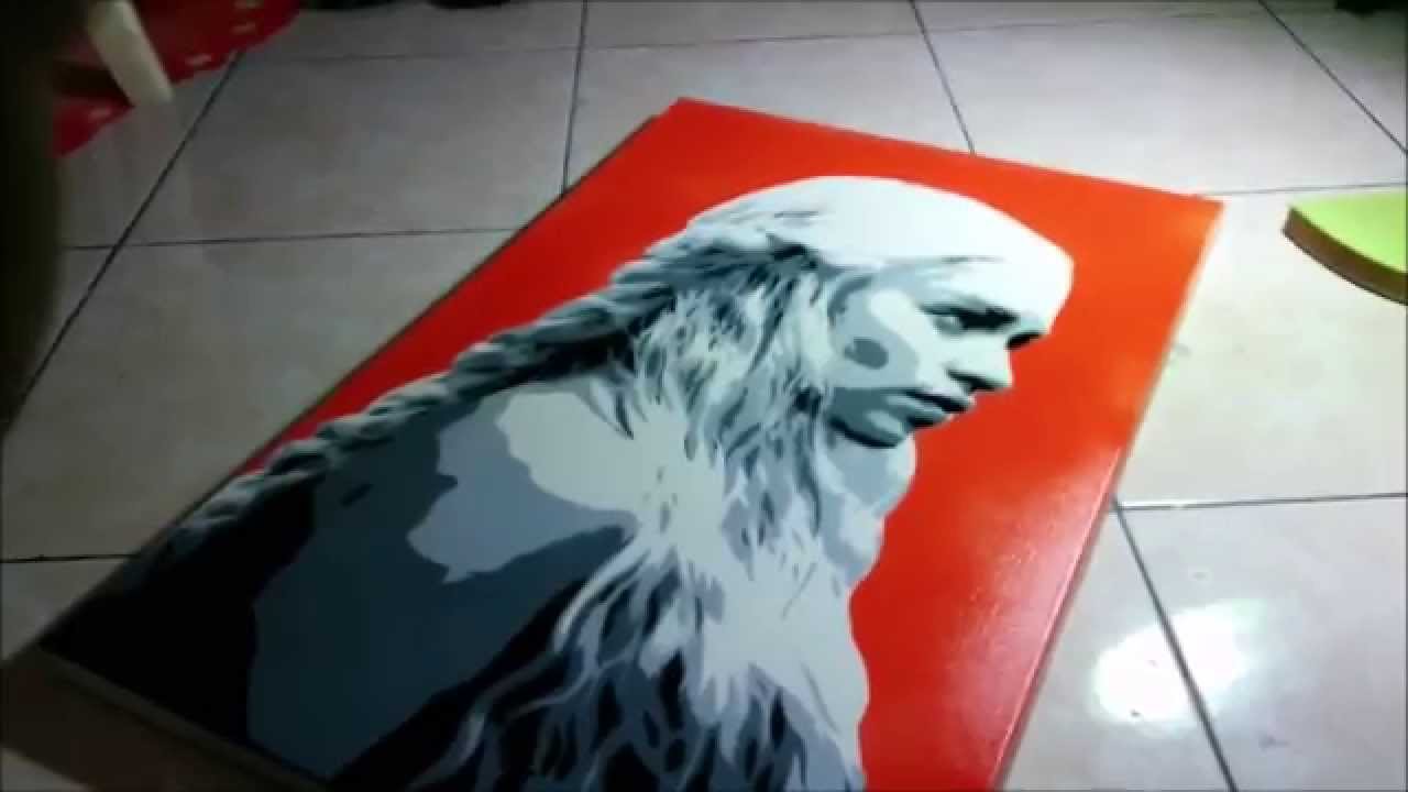 Multi Layer Stencil Khaleesi